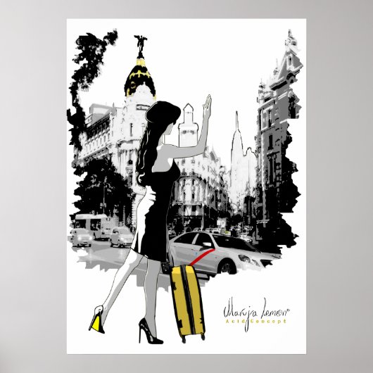 Taxi! Poster (Vorne)