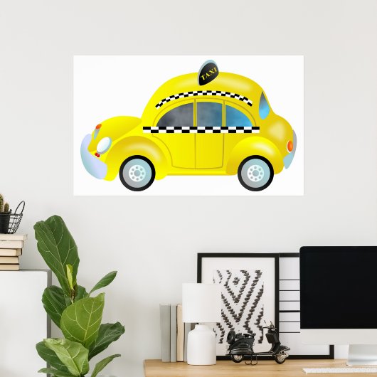 Taxi Poster (Heimbüro)