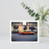 Taxi Postkarte (Stehend Vorderseite)