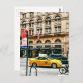 Taxi! Postkarte (Vorne/Hinten)