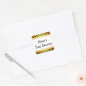 Taxi-Service der Mama Quadratischer Aufkleber (Umschlag)