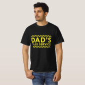 Taxi-Service des Vaters T-Shirt (Vorne ganz)