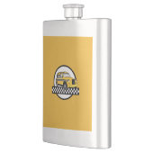 Taxi-Service-Flasche Flachmann (Links)