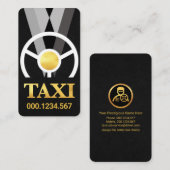 Taxi-Service für Chauffeur Visitenkarte (Vorne/Hinten)