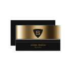Taxi Service Luxus Goldmonogramm