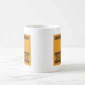 Taxi-Service mit Platz für Text Kaffeetasse (Mittel)