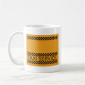 Taxi-Service mit Platz für Text Kaffeetasse (Links)