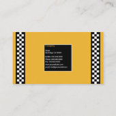 Taxi-Service Visitenkarte (Rückseite)