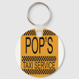 Taxi-Service von Pop Schlüsselanhänger