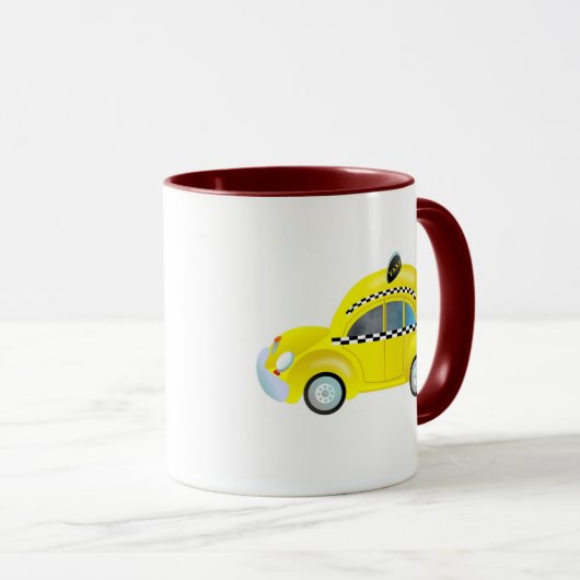 Taxi Tasse (VorderseiteRechts)