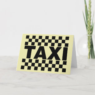 Taxi ~ Taxi Cab ~ Mietwagen Karte