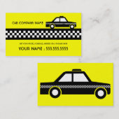 Taxi Visitenkarte (Vorne/Hinten)