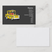 Taxi Visitenkarte (Vorne/Hinten)