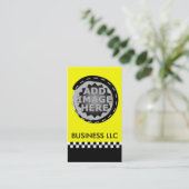 Taxi Visitenkarte (Stehend Vorderseite)