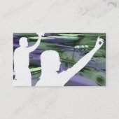 Taxi-Visitenkarte Visitenkarte (Rückseite)