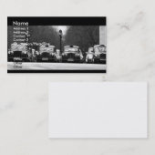 Taxi-Visitenkarte Visitenkarte (Vorne/Hinten)