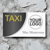 TAXI Visitenkarten mit LOGO Visitenkarte