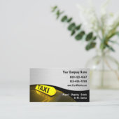 Taxi-Visitenkarten neu Visitenkarte (Stehend Vorderseite)