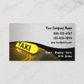 Taxi-Visitenkarten neu Visitenkarte (Vorderseite)