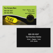 Taxi-Visitenkarten neu Visitenkarte (Vorne/Hinten)
