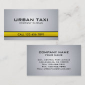 Taxi - Visitenkarten Visitenkarte (Vorne/Hinten)
