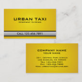 Taxi - Visitenkarten Visitenkarte (Vorne/Hinten)