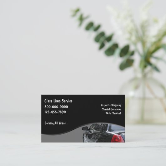 Taxi-Visitenkarten Visitenkarte (Stehend Vorderseite)