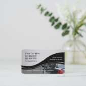 Taxi-Visitenkarten Visitenkarte (Stehend Vorderseite)