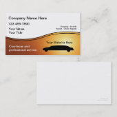 Taxi-Visitenkarten Visitenkarte (Vorne/Hinten)