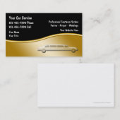 Taxi-Visitenkarten Visitenkarte (Vorne/Hinten)