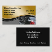 Taxi-Visitenkarten Visitenkarte (Vorne/Hinten)