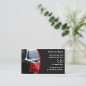 Taxi-Visitenkarten Visitenkarte (Stehend Vorderseite)