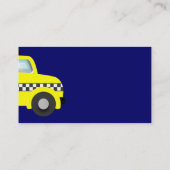 Taxi-Visitenkarten Visitenkarte (Rückseite)