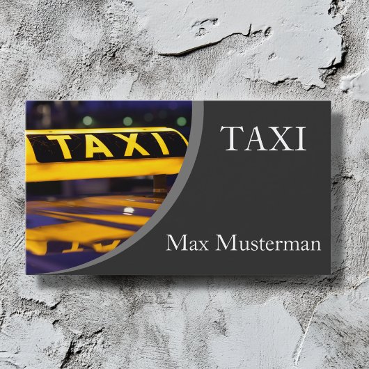 TAXI Visitenkarten Visitenkarte