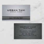 Taxi - Visitenkarten Visitenkarte (Vorne/Hinten)