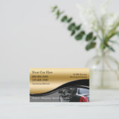 Taxi-Visitenkarten Visitenkarte (Stehend Vorderseite)