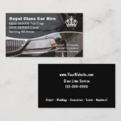 Taxi-Visitenkarten Visitenkarte (Vorne/Hinten)