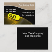 Taxi Visitenkarten Visitenkarte (Vorne/Hinten)