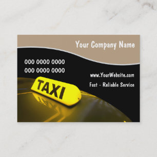 Taxi Visitenkarten Visitenkarte