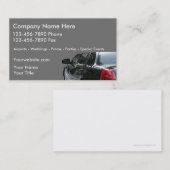 Taxi-Visitenkarten Visitenkarte (Vorne/Hinten)