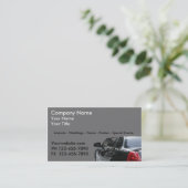 Taxi-Visitenkarten Visitenkarte (Stehend Vorderseite)