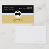 Taxi-Visitenkarten Visitenkarte (Vorne/Hinten)