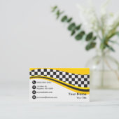 Taxi-Welle Visitenkarte (Stehend Vorderseite)