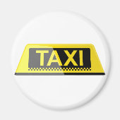 Taxi-Zeichen Magnet (Vorne)
