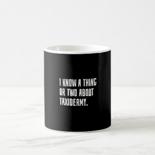 Taxidermie Kaffeetasse