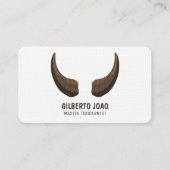 Taxidermist Custom QR Visitenkarte (Vorderseite)