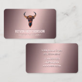 Taxidermist Visitenkarte (Vorne/Hinten)