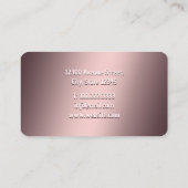 Taxidermist Visitenkarte (Rückseite)