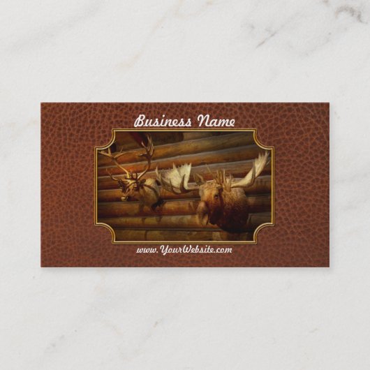 Taxidermy - das Jagdhäuschen Visitenkarte (Vorderseite)