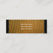 Taxidermy-Visitenkarten Mini Visitenkarte (Rückseite)